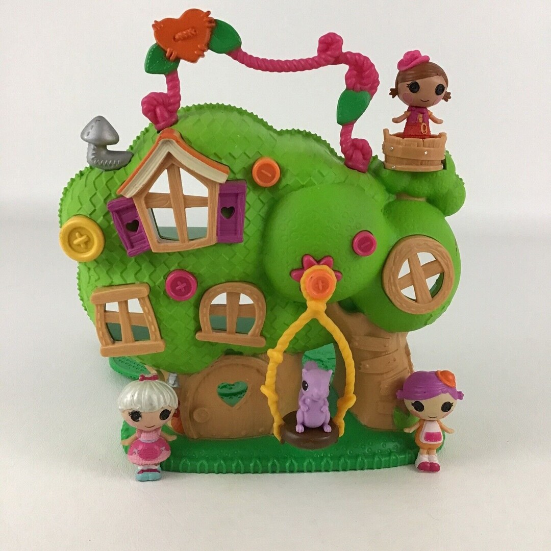 Lalaloopsy Tinies Treehouse Playset Play N Go Dolls Figures Etsy