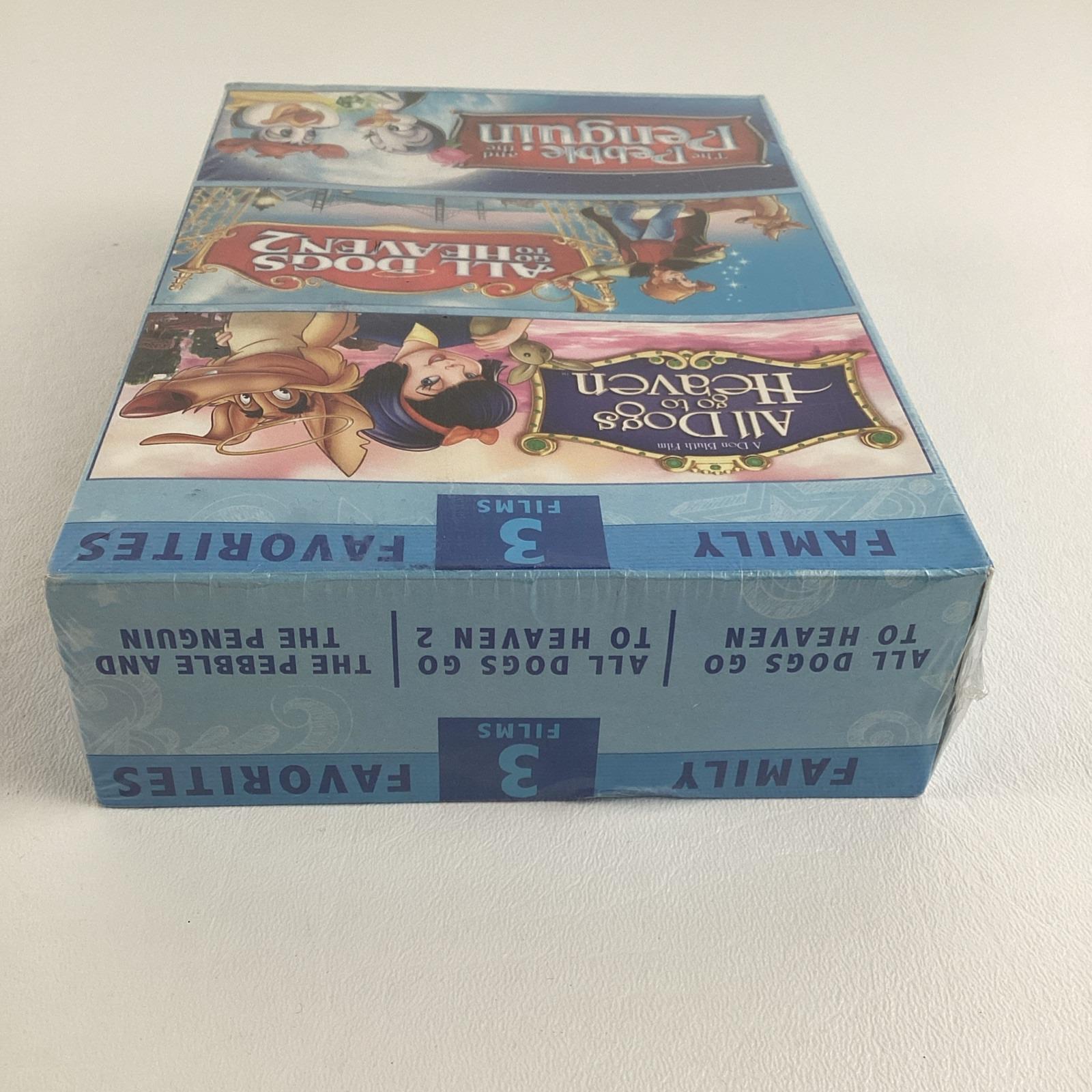Family Favorite Films DVD All Dogs Go to Heaven Pebble Penguin