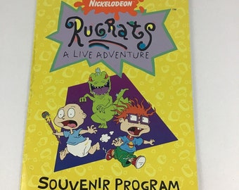 Nickelodeon Rugrats A Live Adventure Souvenir Program Book Etsy