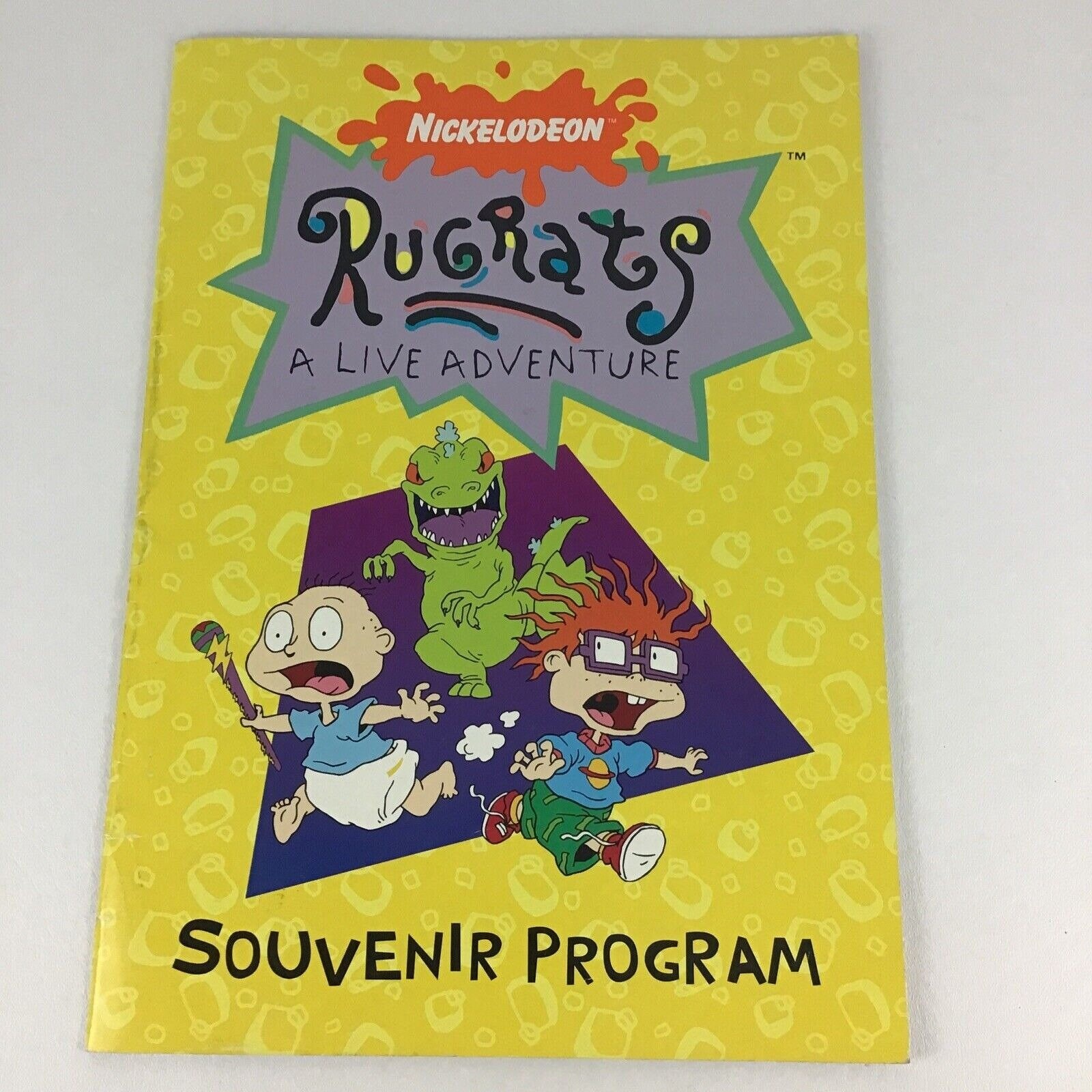 Nickelodeon Rugrats A Live Adventure Souvenir Program Book Etsy Israel