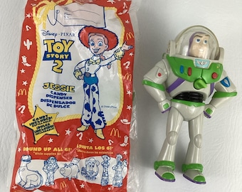 Toy Story 2 Candy Dispensers McDonalds Happy Meal Toys Action