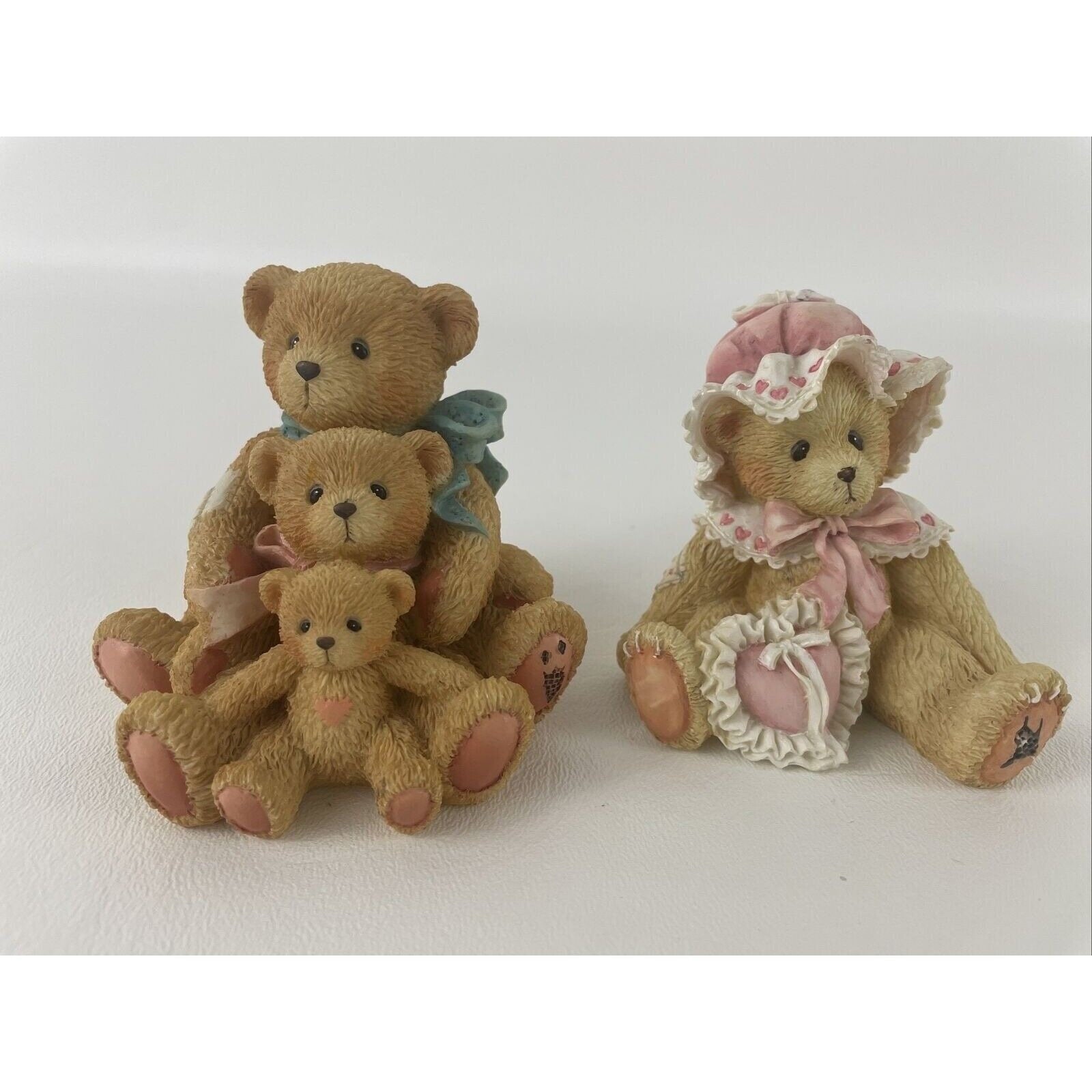 Cherished Teddies Lot Theadore Samantha and Tyler Friends Nancy