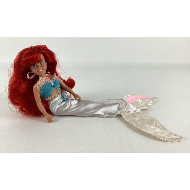 Die kleine Arielle Meerjungfrau Ariel 10"Puppe Mode Outfits Accessoires Lot Vintage 1991 Tyco Bild 6