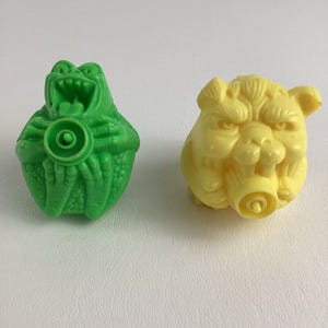 Real Ghostbusters Screaming Heroes Yellow Ghost Slimer Ectoplasm Vintage 1988