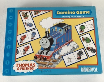 Thomas & Friends Domino Game Matching Train Briarpatch Vintage 2002 Gullane