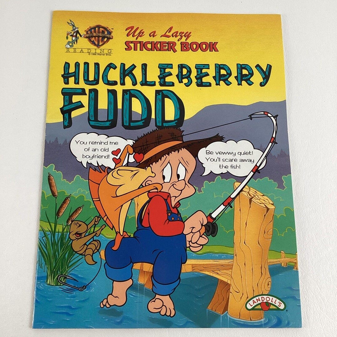 Vintage 1996 Looney Tunes Le Sticker Book