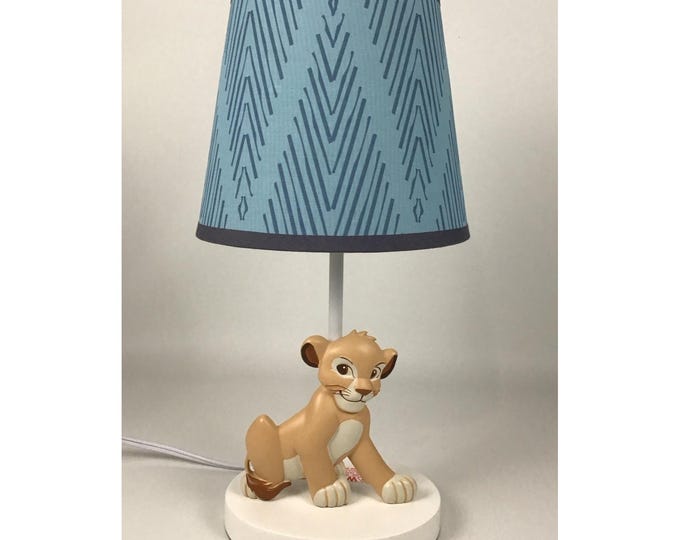 Lambs & Ivy Lion King Disney Baby Nursery Lamp Light Simba Toddler Boy ...