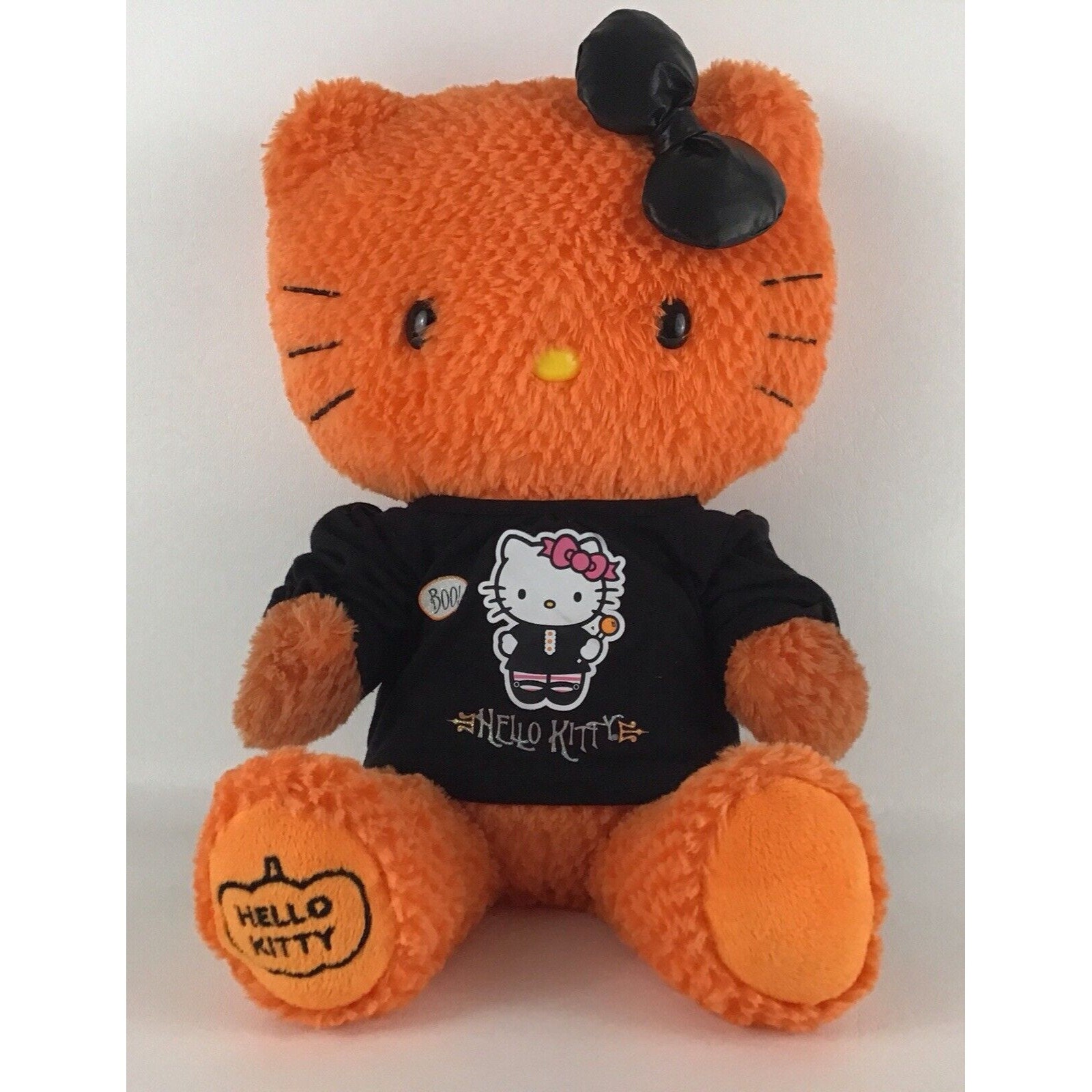 PELUCHE SQUISHMALLOWS HELLO KITTY FRANKENKITTY DE 8' KELLYTOY 2023 DE Sanrio De Halloween Coleccionable Pmp20000076521