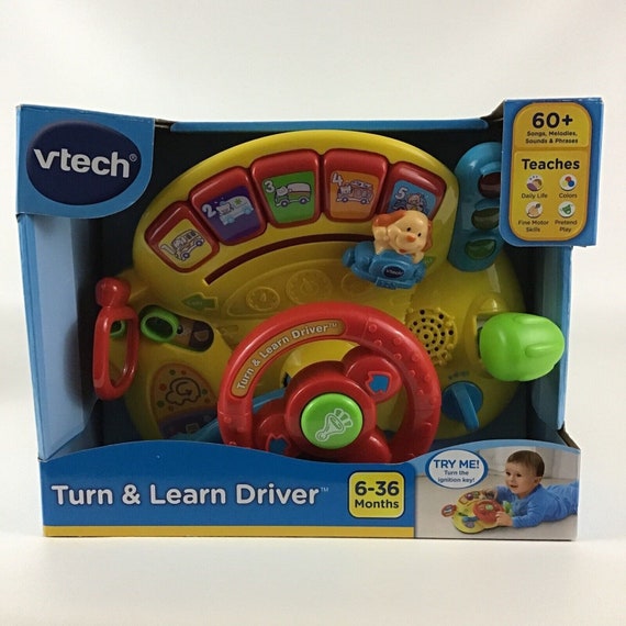 Vtech Turn Learn Driver Baby Learning Fun Colors Motor Skills