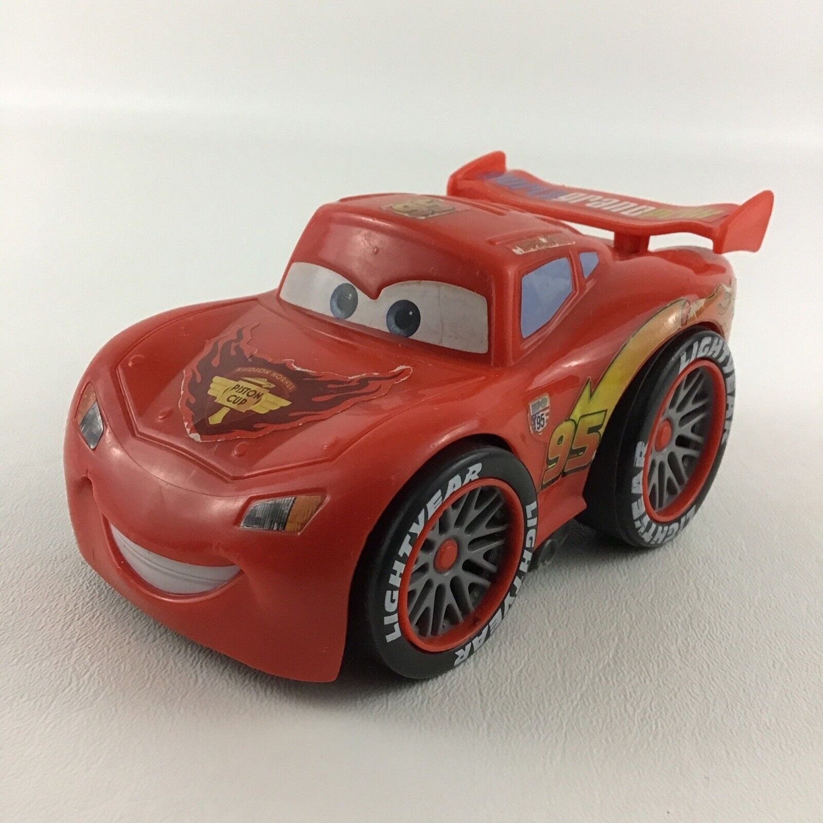 Disney Pixar Cars World of Cars Opened Dinoco Lightning McQueen Piston -  All Sports Custom Framing