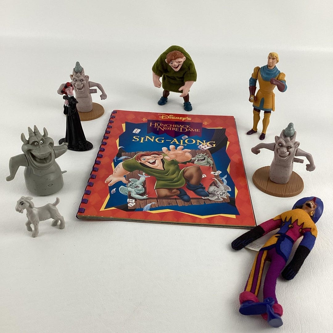 Disney Hunchback of Notre Dame Spiral Sing Along Song Book Action