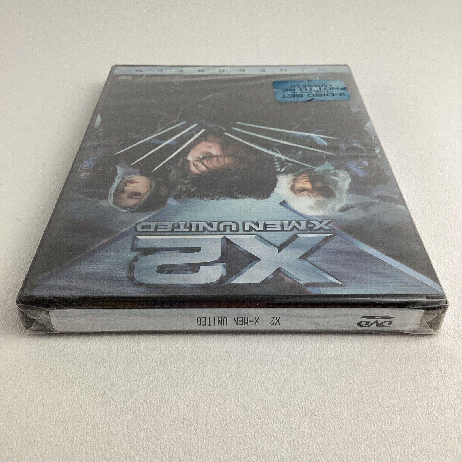 X2 X-men United Movie DVD 2 Disc Set Bonus Features Adventure New