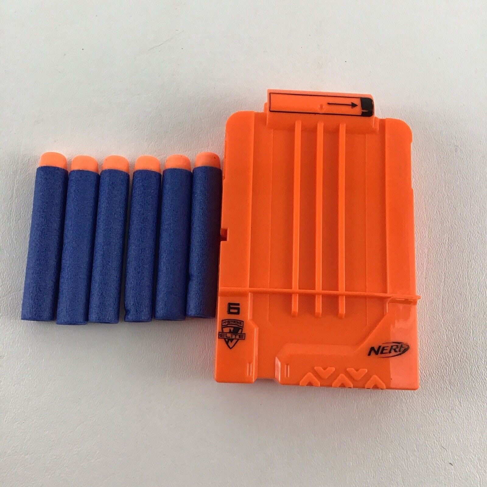 ナーフ N-ストライク エリート 弾薬クリップ マガジン 6 ソフトダーツ