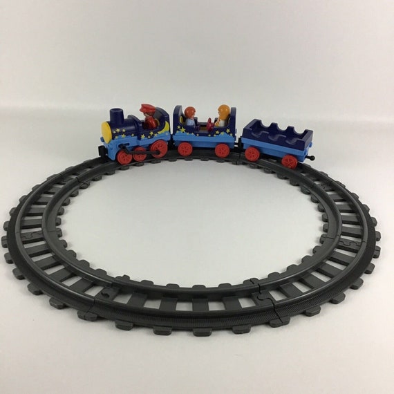 playmobil train 12 rails courbes