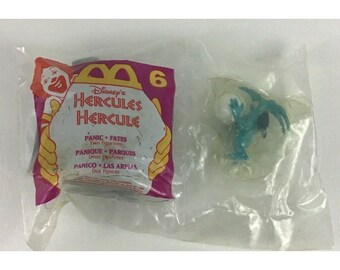 Disney Hercules McDonald's Figurines Panic Fates Vintage 1996 New Sealed Toys