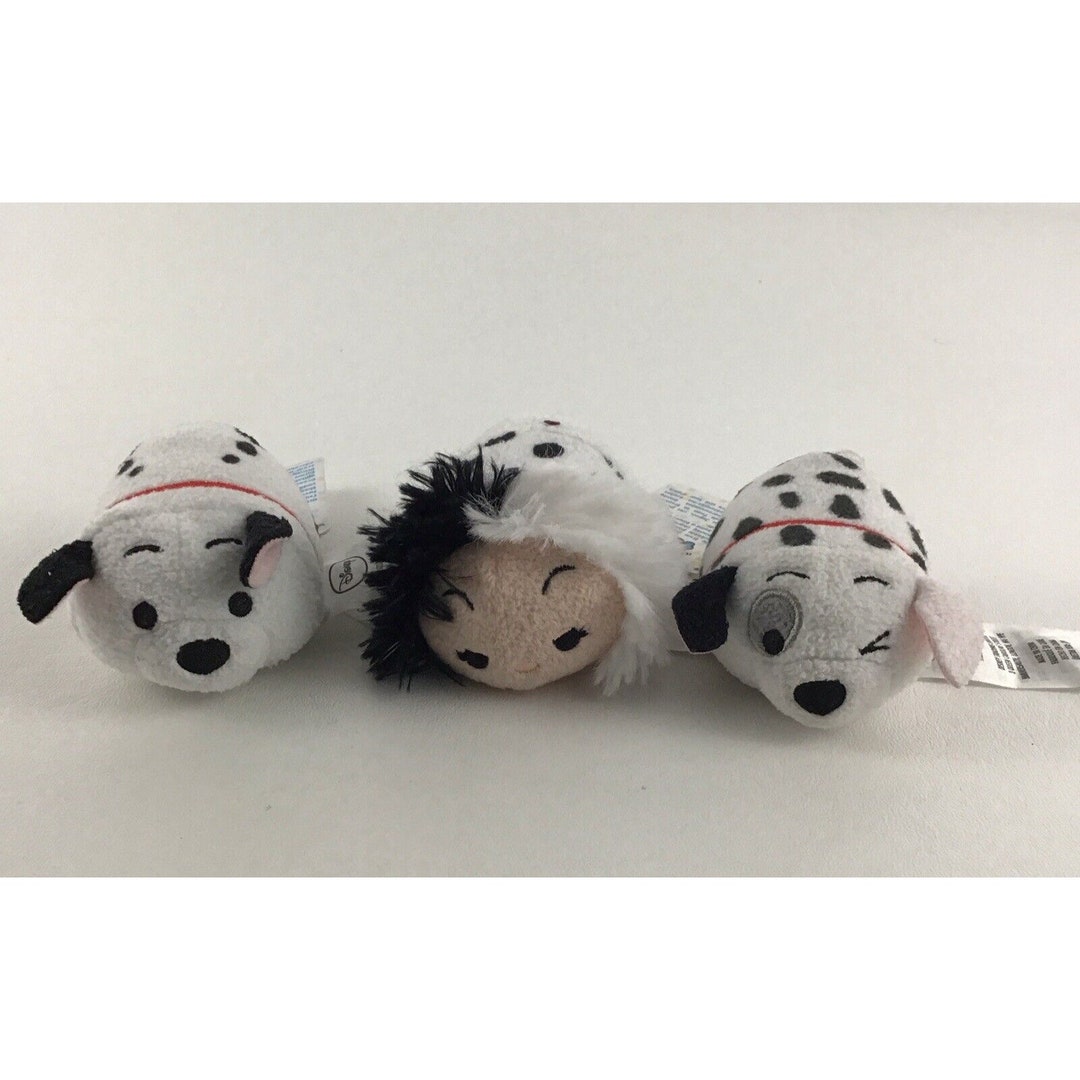ディズニー ツムツム 101匹わんちゃん 積み重ね可能なぬいぐるみ 子犬