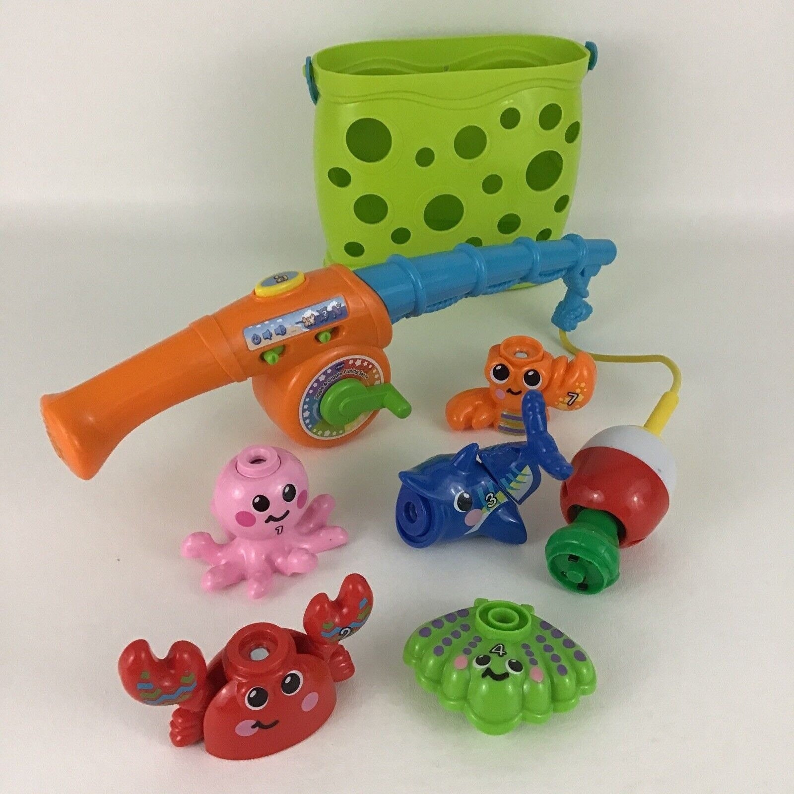Vtech Jiggle And Giggle Fishing Set Octopus # 1 Replacement Part