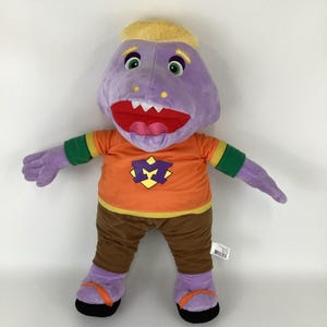 【ヴィンテージ】Chuck E. Cheeseチャック・E・チーズのぬいぐるみ チャック・E・チーズ ミスター・マンチ 22インチ ぬいぐるみ ピザ