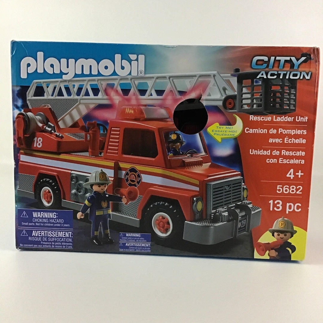 Playmobil rescue hotsell ladder unit
