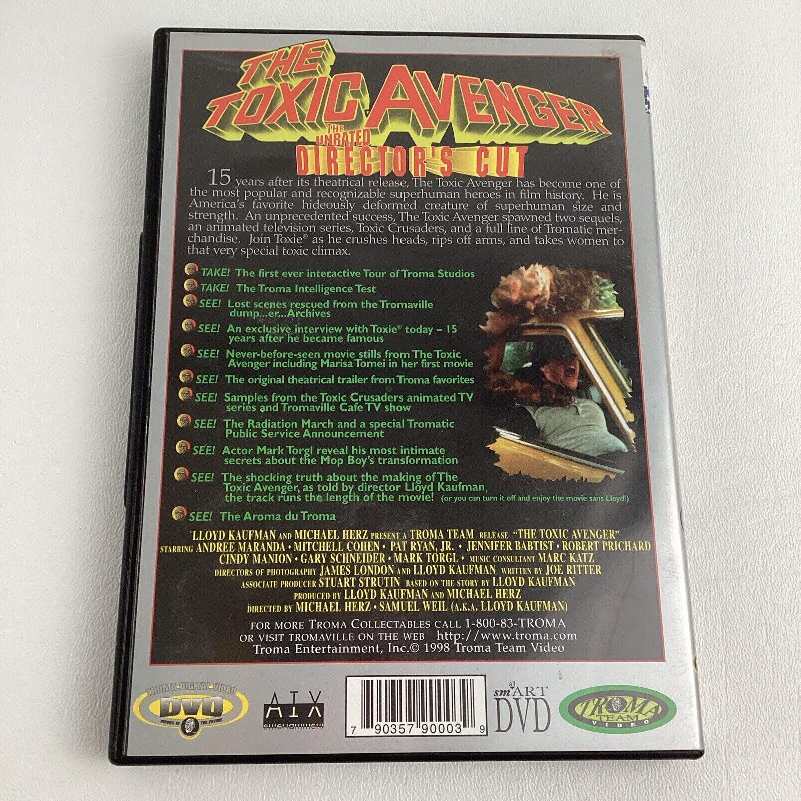 The Toxic Avengers DVD Unrated Director's Cut Head Crushing Scene