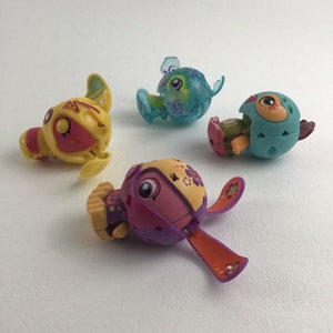 Zoobles Spring to Life Chipper Bird Warren Rabbit Chirpley Bug Blizzy ...