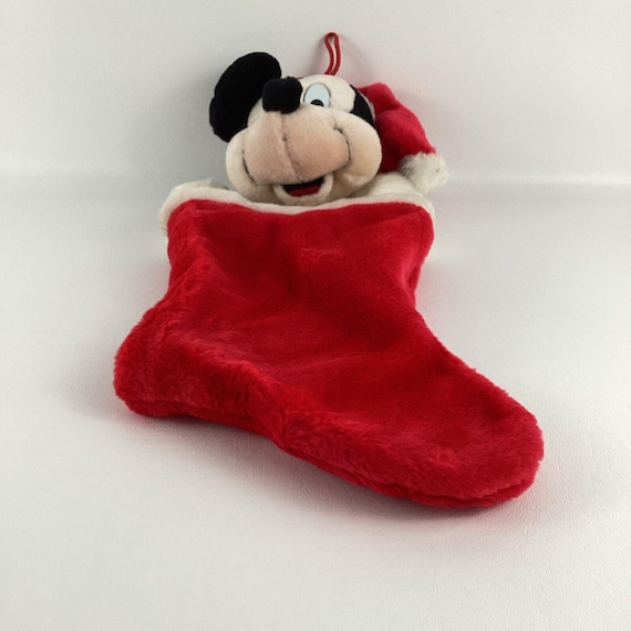 【ビッグサイズ】WDWミッキー・ミニー：クリスマス靴下 やばあああぁーーぃ！！【ディズニーストア】ミッキークリスマス靴下が