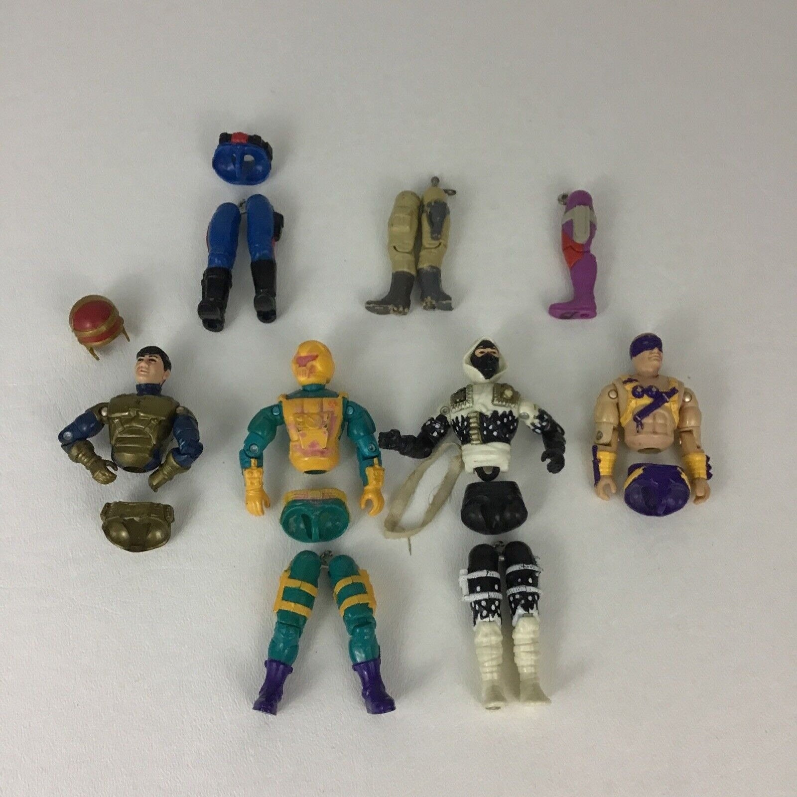 GI Joe Vintage Figures 90s ARAH 3.75 Body Parts Pieces Lot Sludge