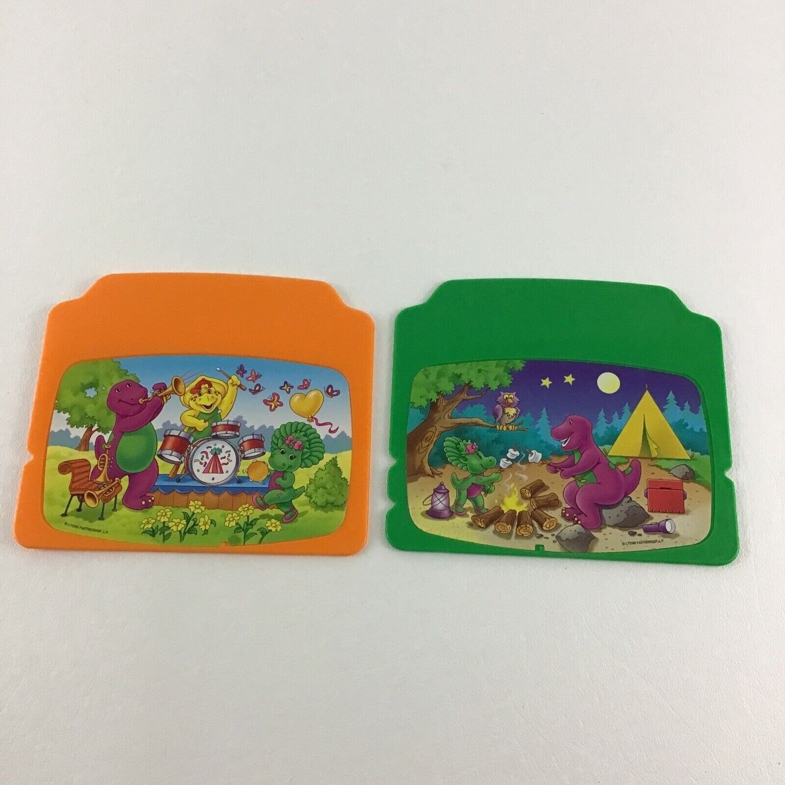 Barney & Friends Learning Laptop Replacement Cards Disc Cartridges ...