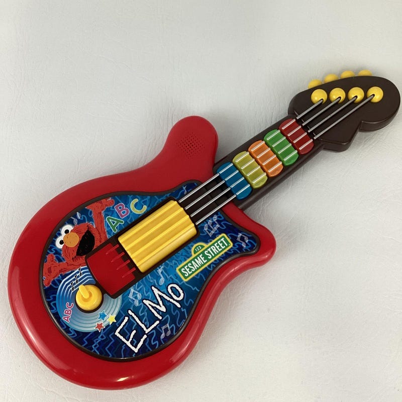 Elmo Instruments Elmo Guitar Toy - Etsy