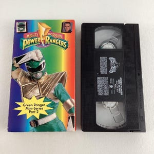 Mighty Morphin Power Rangers VHS Tape Green Ranger Mini Series Part 2 ...