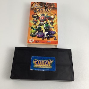 Warner Bros Kids Cubix Robots for Everyone VHS Tape Sneak Peek Burger ...