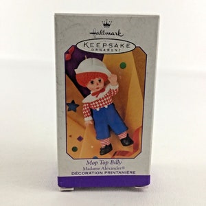 Hallmark Ornament Madame Alexander Mop Top Billy Rtagdy Andy New 1996 Vintage 1