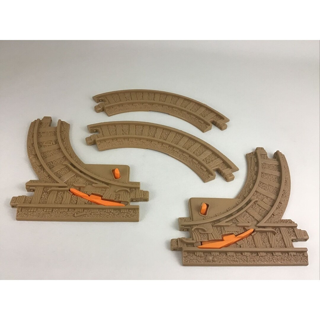 Fisher Price Geotrax Train Set Replacement Parts Brown Track Etsy