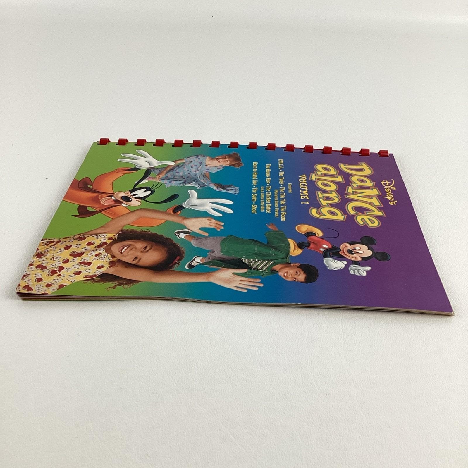 Disney Dance Along Volume 1 Spiral Step by Step Instruction Book