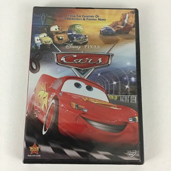 Disney Pixar Cars Movie DVD Film Bonus Features Mcqueen Mater Etsy
