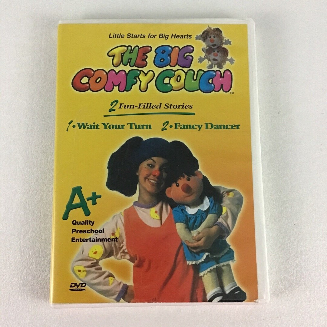 The Big Comfy Couch DVD Wait Your Turn Fancy Dancer Etsy