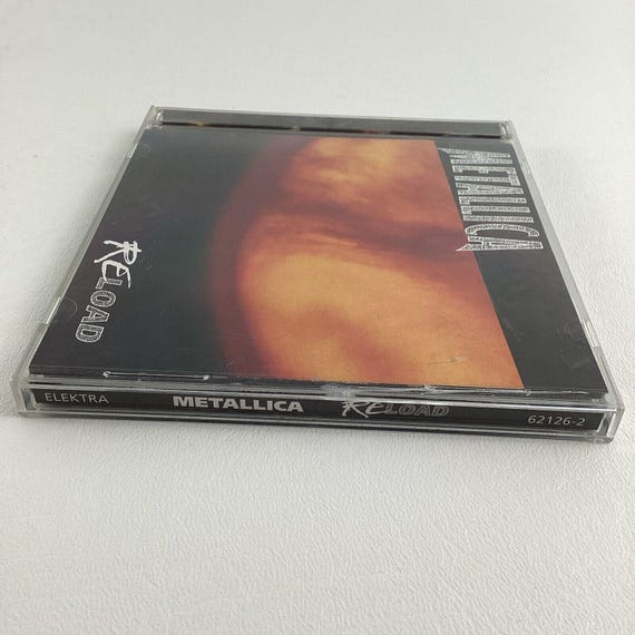 Metallica Reload Music CD 1997 Heavy Metal Band Fuel Devil's Dance