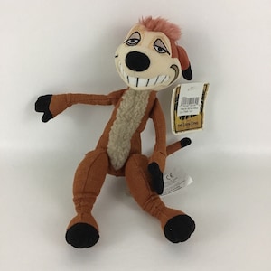 Disney Lion King Broadway Musical Souvenir Timon 10” Plush Stuffed Toy with Tags