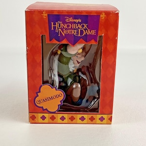 Disney Hunchback Of Notre Dame Christmas Tree Ornament Quasimodo Vintage Grolier