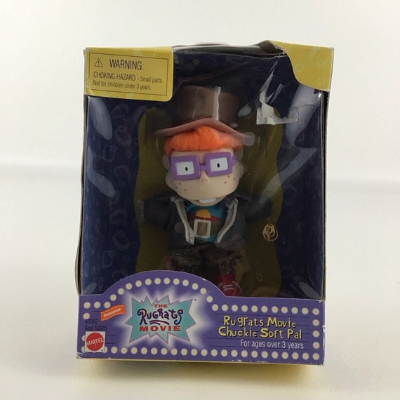 The Rugrats Movie Chuckie Soft Pal Doll Figure Nickelodeon Vintage