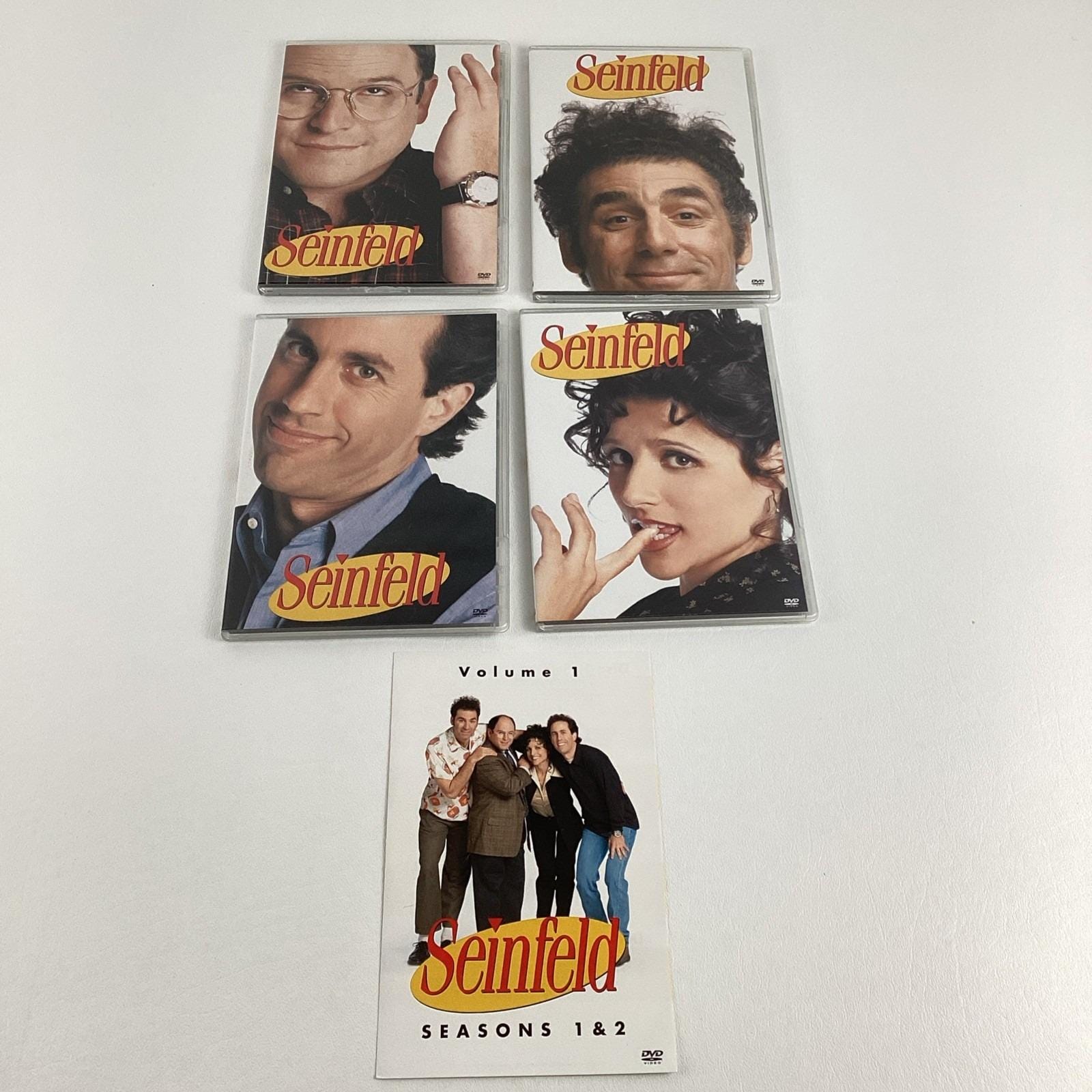 Seinfeld Volume 1 Seasons 1 & 2 DVD Set Jerry Kramer George Elaine