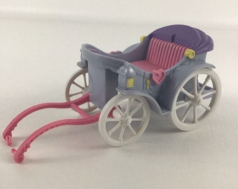 Fisher Price Sweet Streets Carriage Dollhouse Vehicle Floral Vintage 2001 Toy