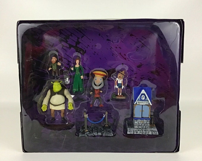 Shrek and Friends Mini Figure Duloc Set Mascot Dolls Fiona Mcfarlane
