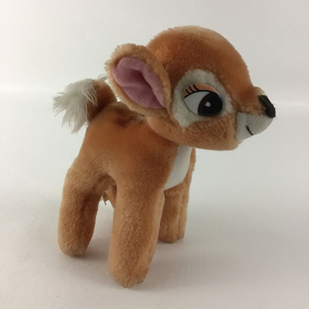 Walt Disney Classic Bambi Movie 7 Plush Stuffed Animal Toy Deer Fawn ...