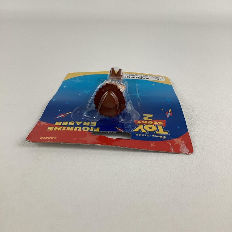 Disney Toy Story 2 Figur Radiergummi Sheriff Woody Figur Vintage 90er Jahre Mattel Neu Bild 4