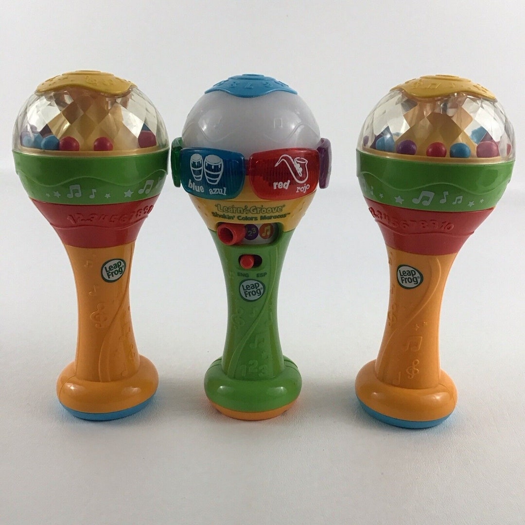 Leap Frog Learn & Groove Shakin Colors Maracas Educational Interactive