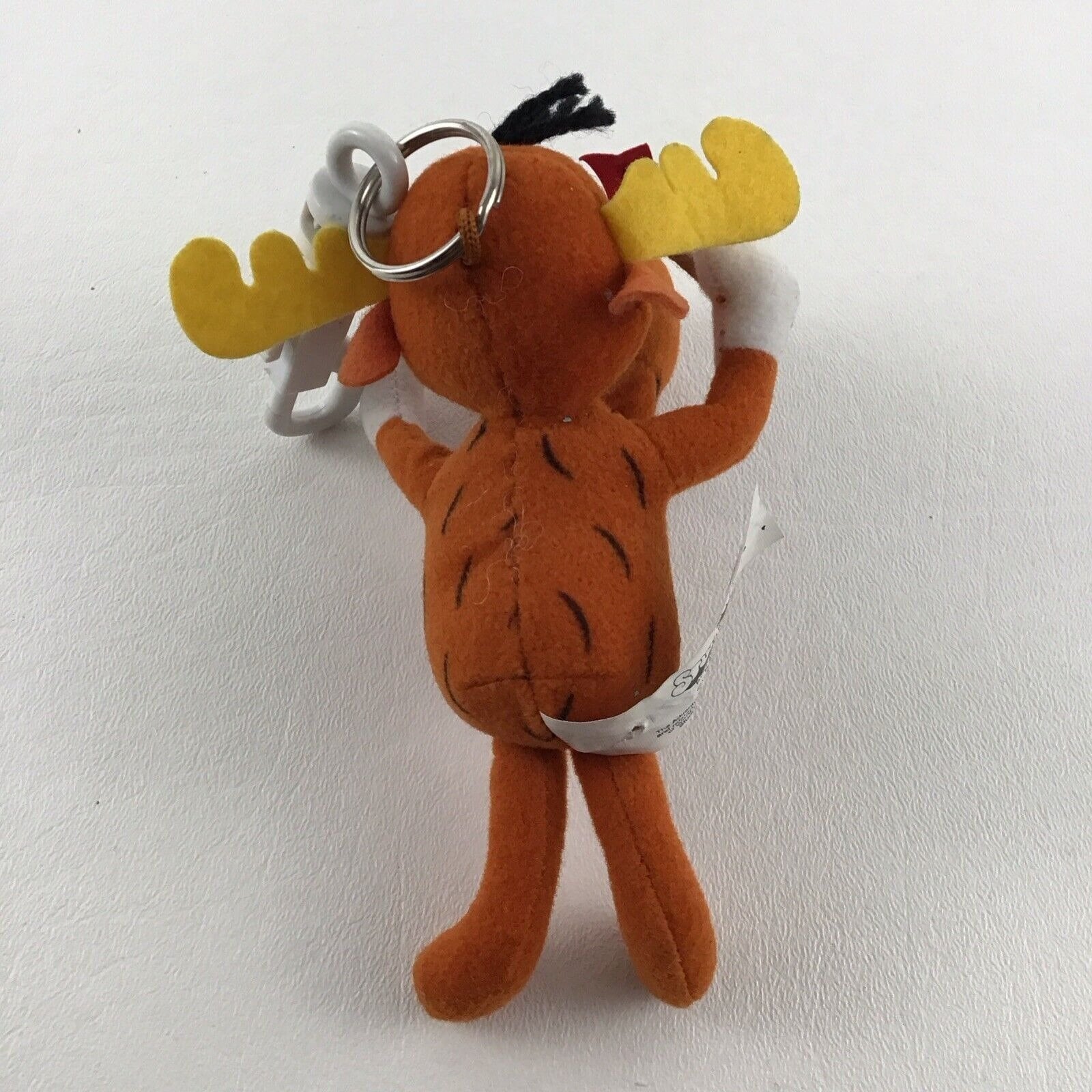 Adventures of Rocky & Bullwinkle Collectible Keychain Set Vintage