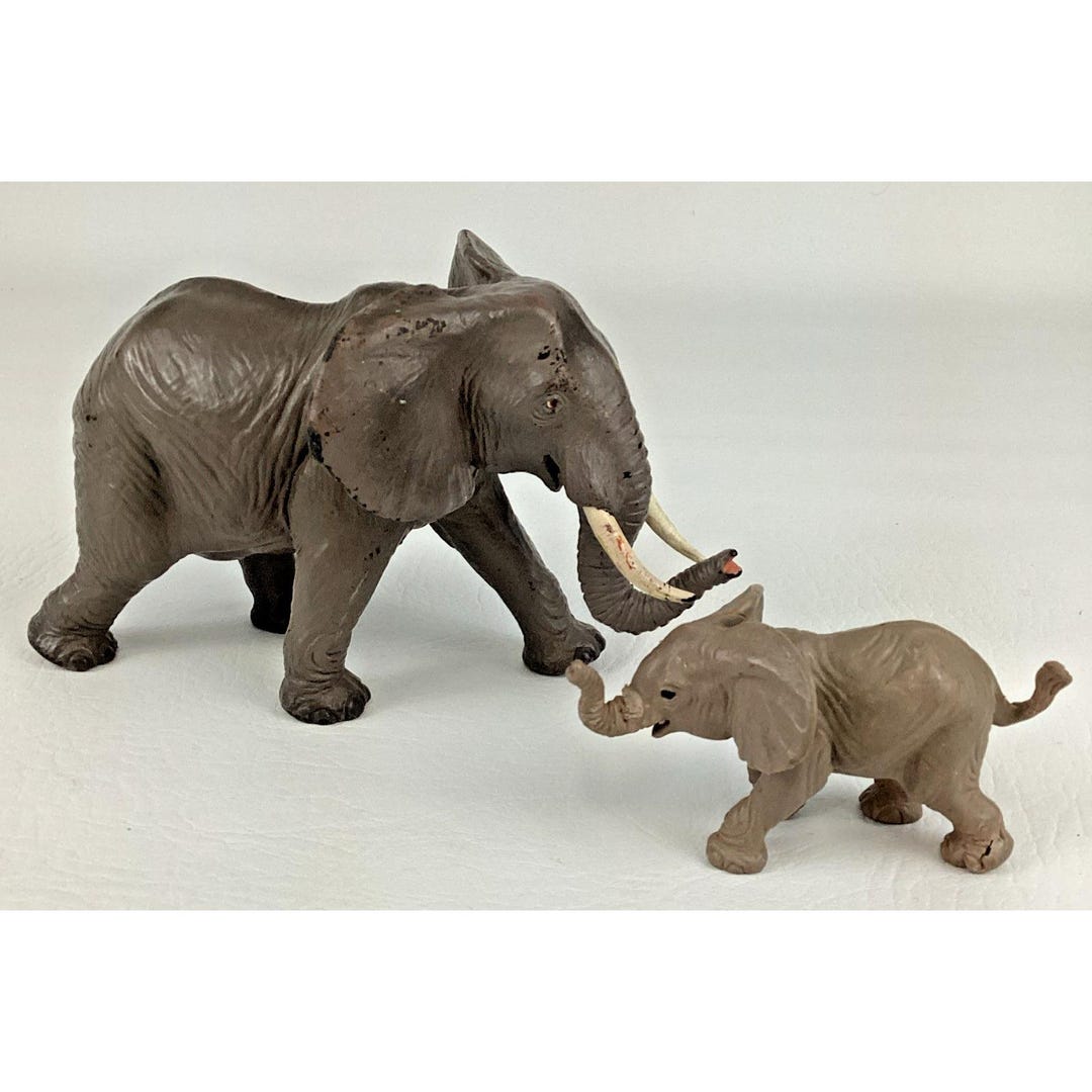 Safari African Elephant Realistic Wild Animal Toy 4