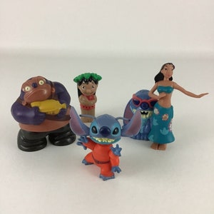 Disney Lilo & Stitch - Happy Meal Toy McDonald's Lot Of 3 Stich Nani &  David