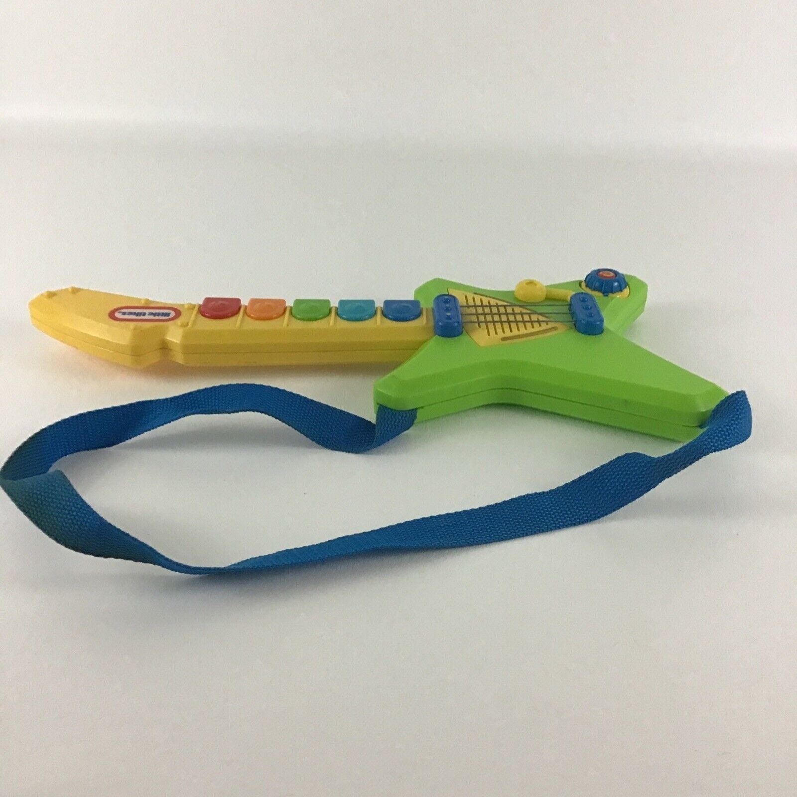 Little Tikes Pop Tunes Big Rocker Green Guitar Musical Instrument